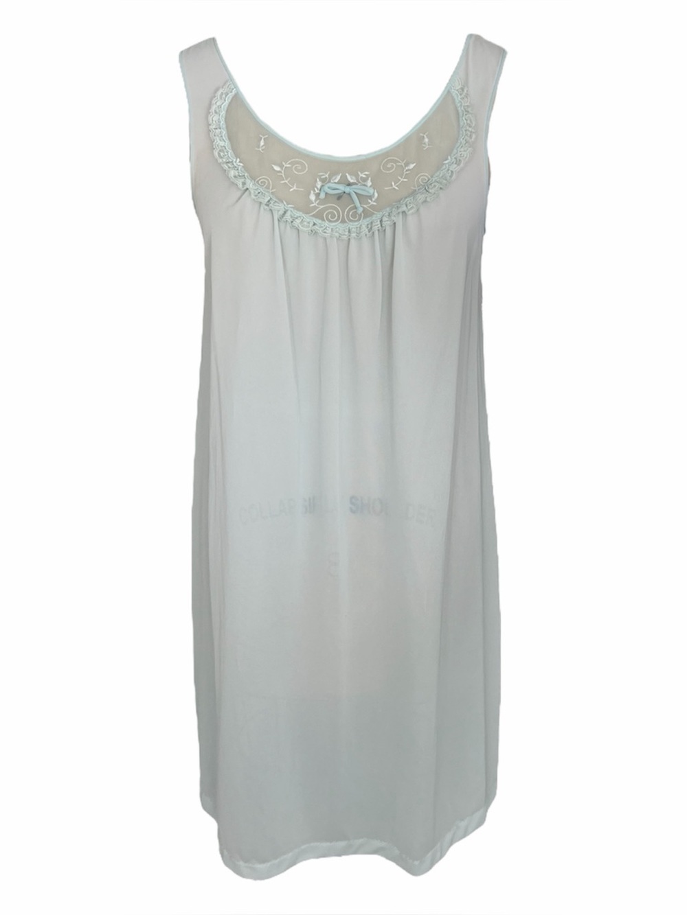 Vintage Lorraine Baby Blue Midi Nightgown